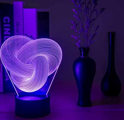 3D Touch LED Night Lamp