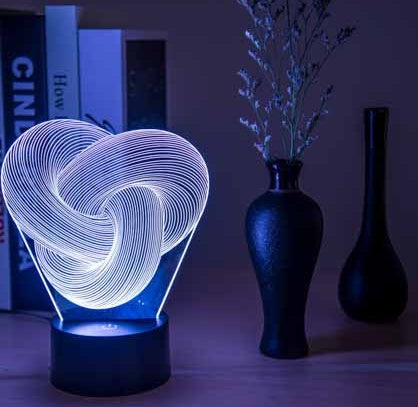 3D Touch LED Night Lamp