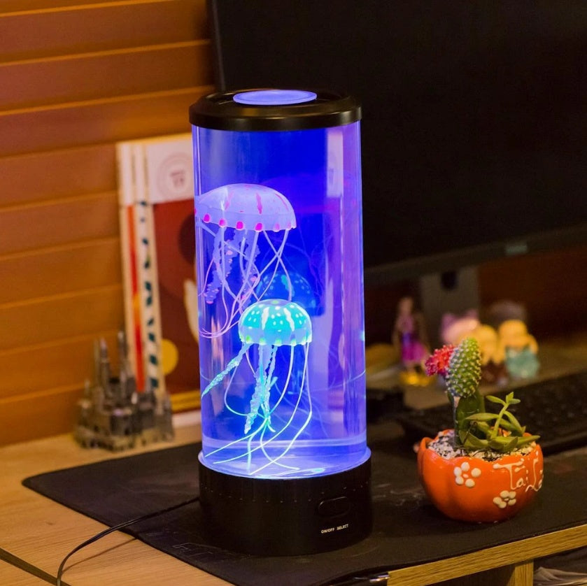 LED Jellyfish Night Lamp